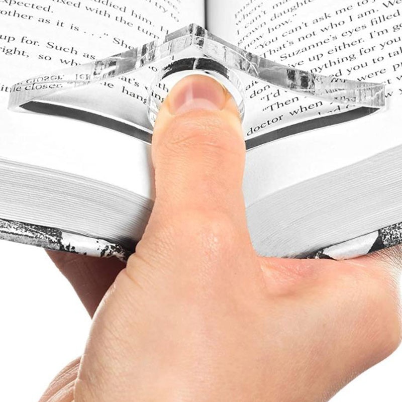 Clear Acrylic Thumb Page Holder