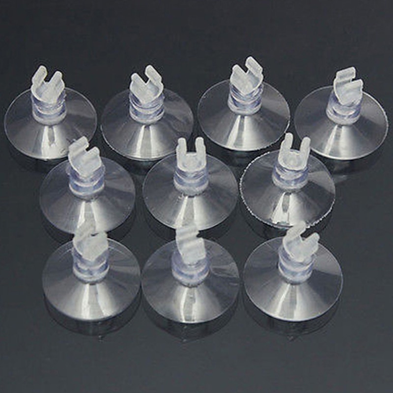 Clear Aquarium Suction Cups (10pcs) Clear Aquarium Suction Cups (10pcs)
