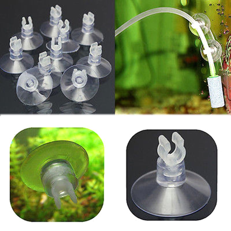 Clear Aquarium Suction Cups (10pcs) Clear Aquarium Suction Cups (10pcs)