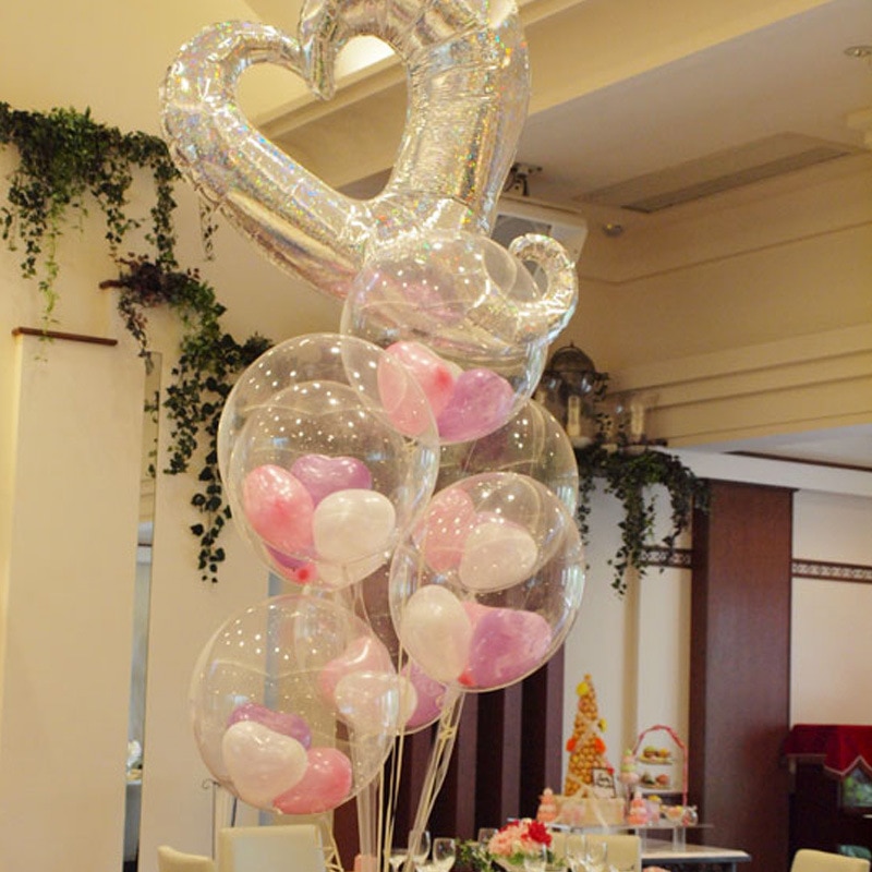 Clear Balloons DIY Party Decor Clear Balloons DIY Party Decor