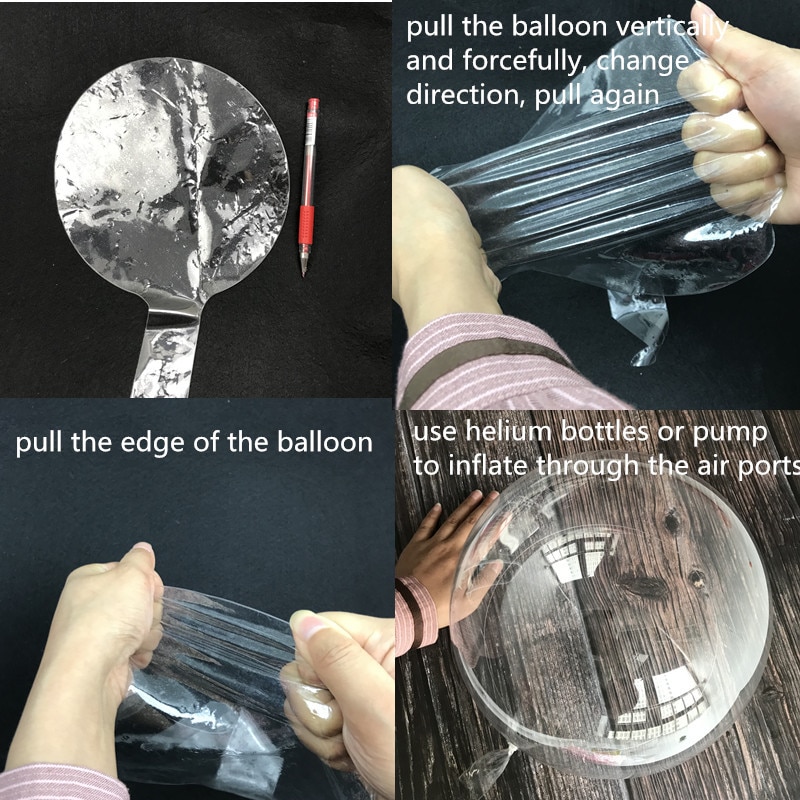 Clear Balloons DIY Party Decor Clear Balloons DIY Party Decor