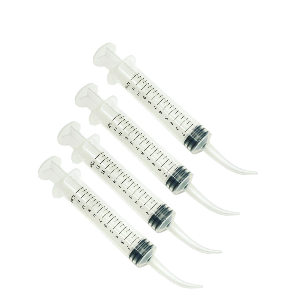 Clear Disposable Dental Syringe (4 pcs)