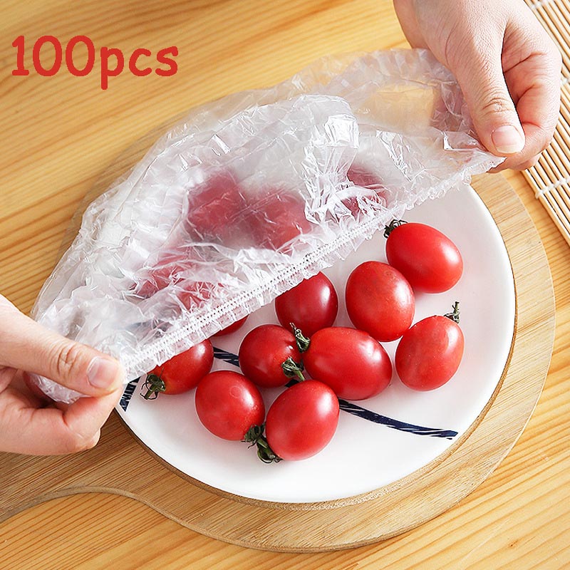 Clear Disposable Food Cover (100 pcs)