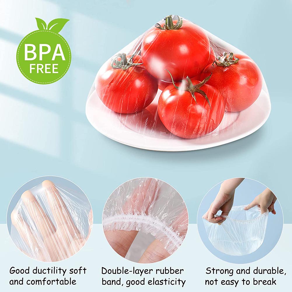 Clear Disposable Food Cover (100 pcs)