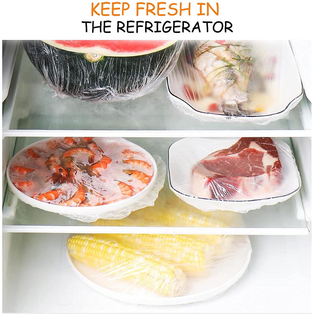Clear Disposable Food Cover (100 pcs)