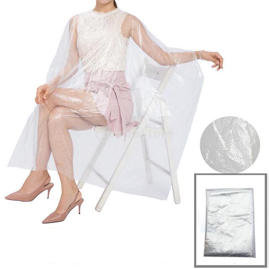 Clear Disposable Hairdressing Gowns (50pcs)