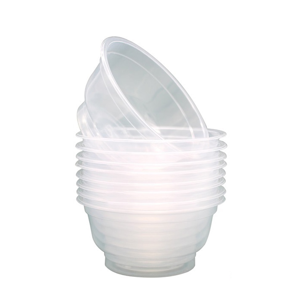 Clear Disposable Plastic Bowls (20 Pcs)
