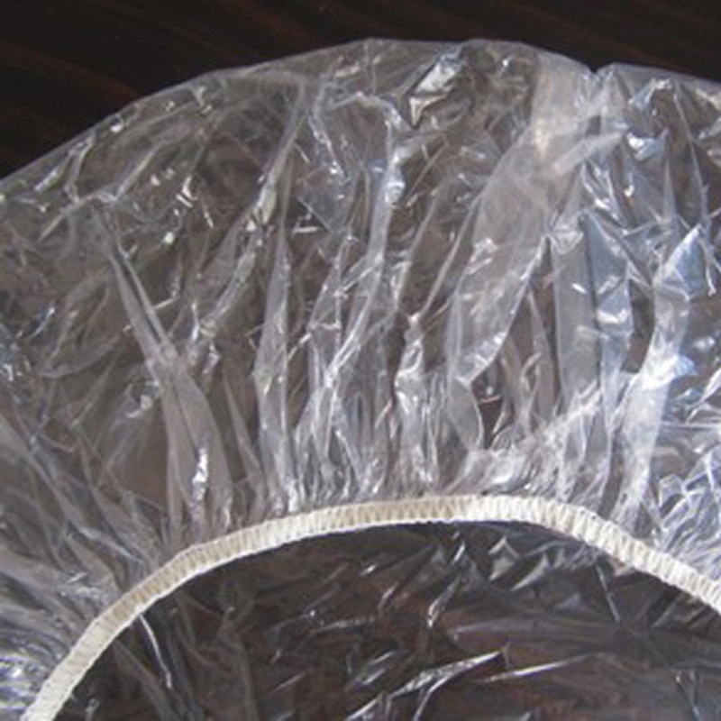 Clear Disposable Shower Caps (100 pcs)