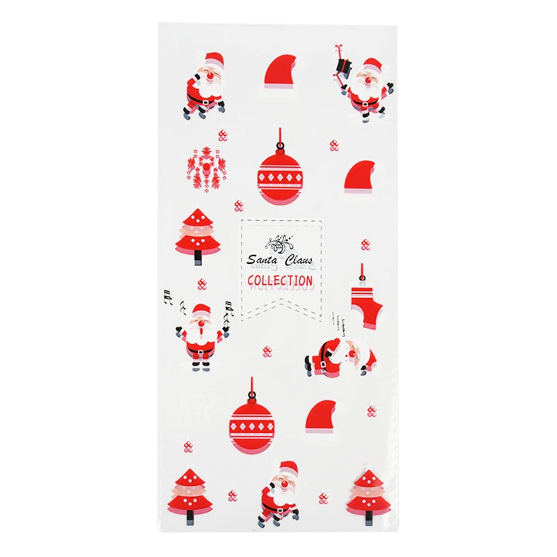 Clear Holiday Treat Bags (50pcs)