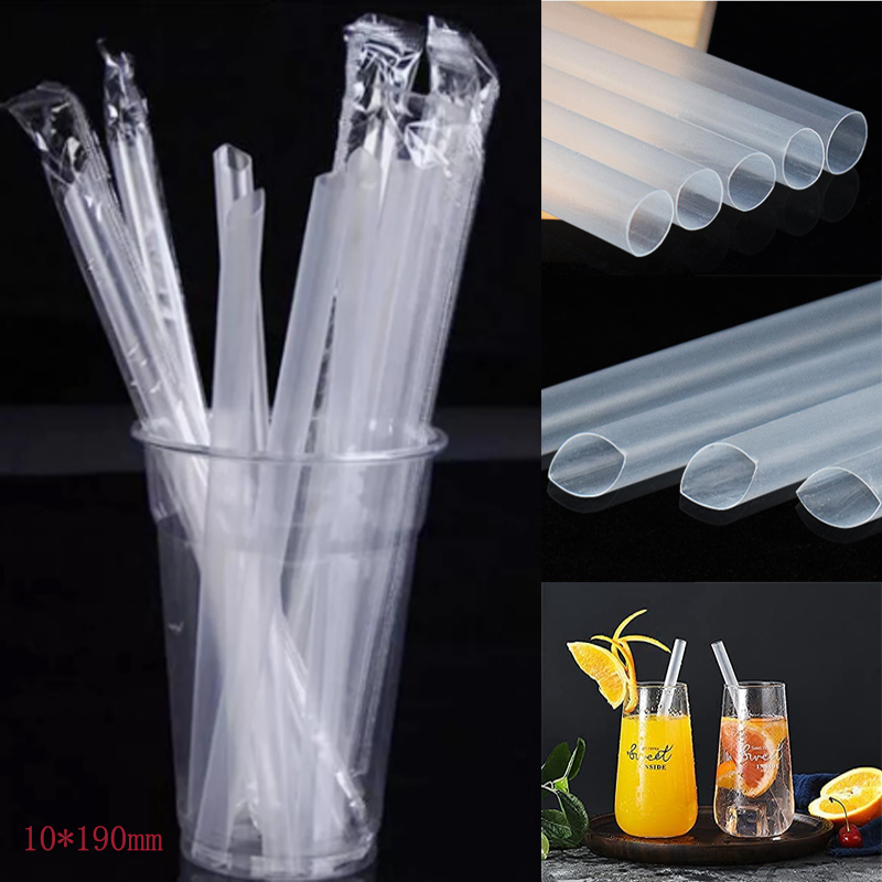 Clear Individually Wrapped Straws (100pcs) Clear Individually Wrapped Straws (100pcs)