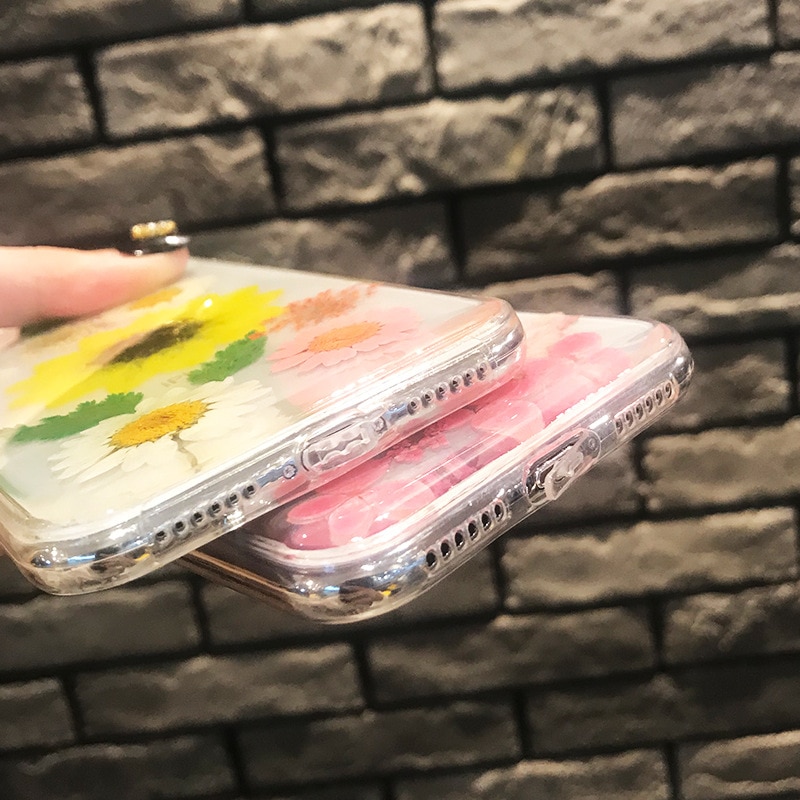 Clear iPhone Case Dried Flowers Clear iPhone Case Dried Flowers