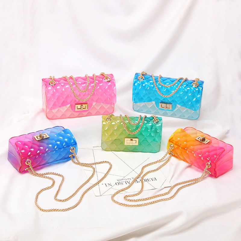 Clear Jelly Purse for Ladies