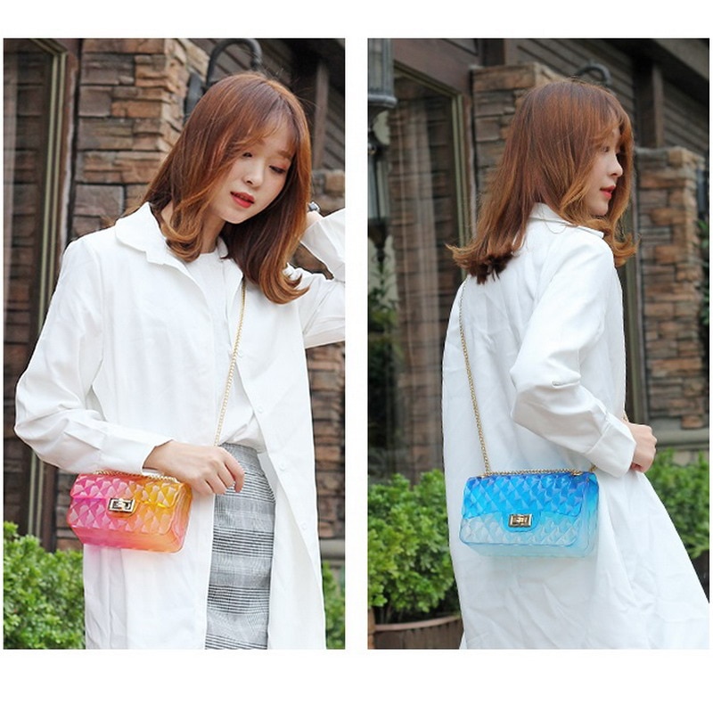 Clear Jelly Purse for Ladies