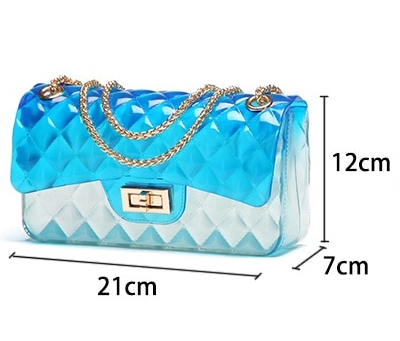 Clear Jelly Purse for Ladies