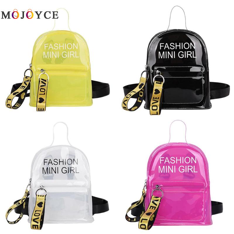 Clear Mini Backpack Girls Bag