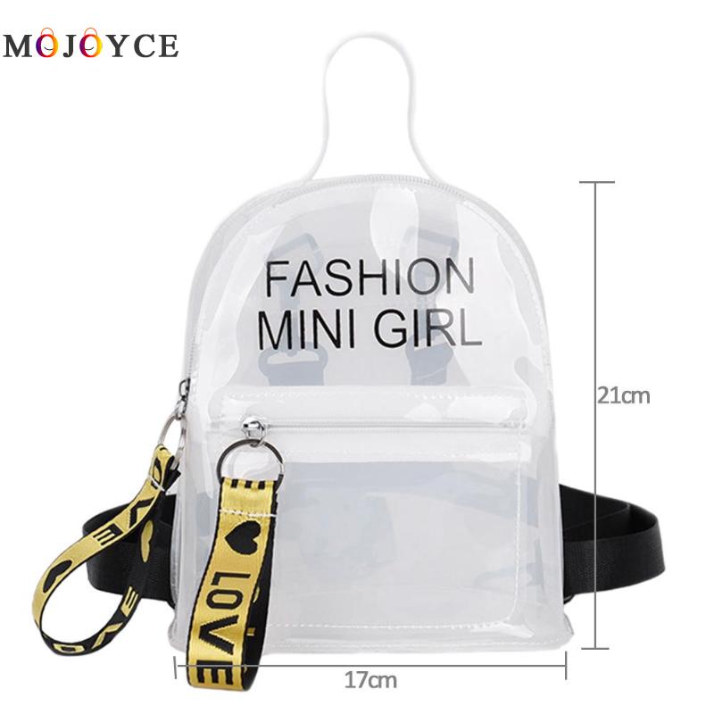 Clear Mini Backpack Girls Bag