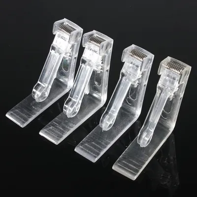 Clear Outdoor Tablecloth Clips (4pcs)