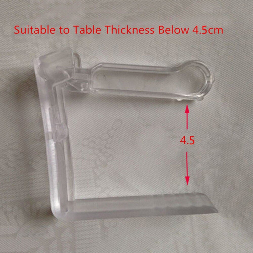 Clear Outdoor Tablecloth Clips (4pcs)