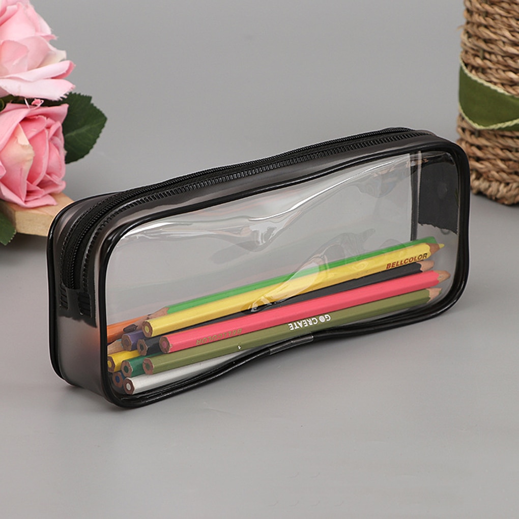 Clear Pencil Case Pen Organizer