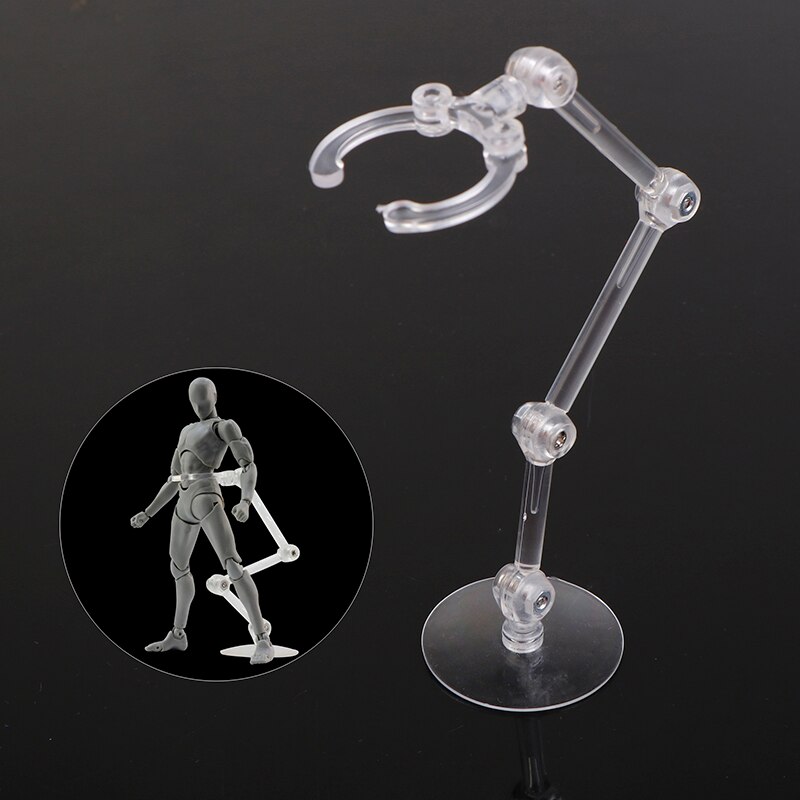 Clear Plastic Action Figure Display Stand (4 pcs) Clear Plastic Action Figure Display Stand (4 pcs)