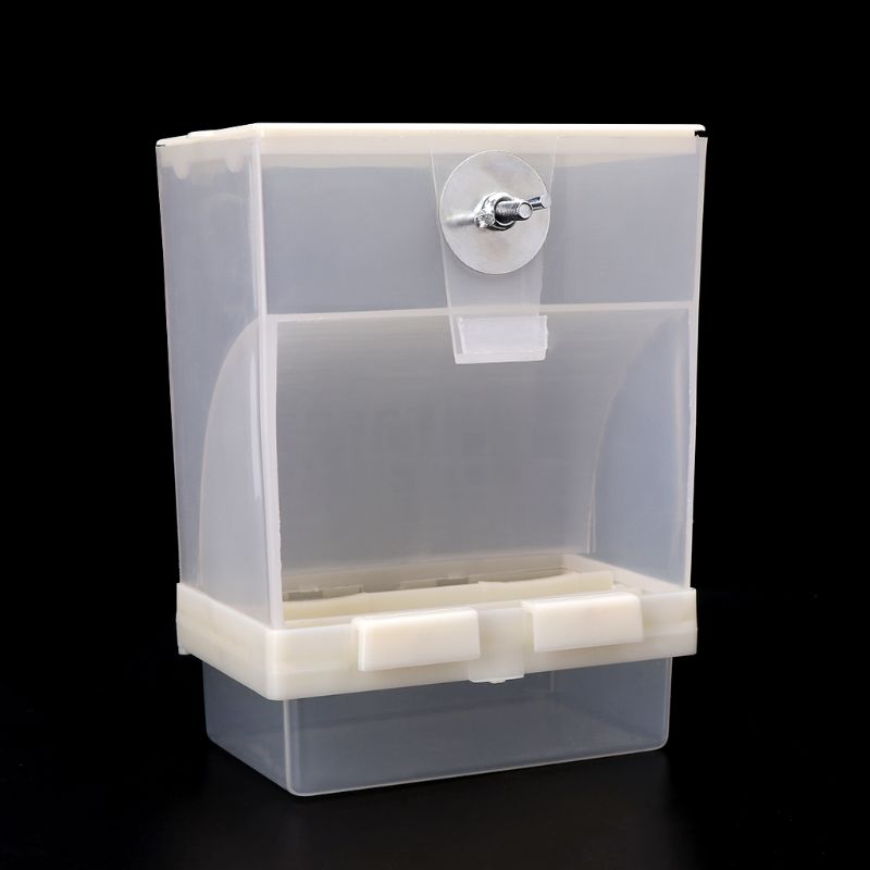 Clear Plastic Automatic Bird Feeder