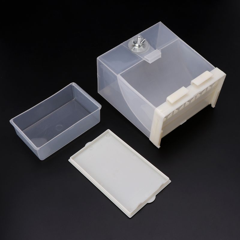 Clear Plastic Automatic Bird Feeder