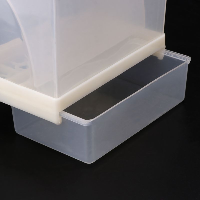 Clear Plastic Automatic Bird Feeder