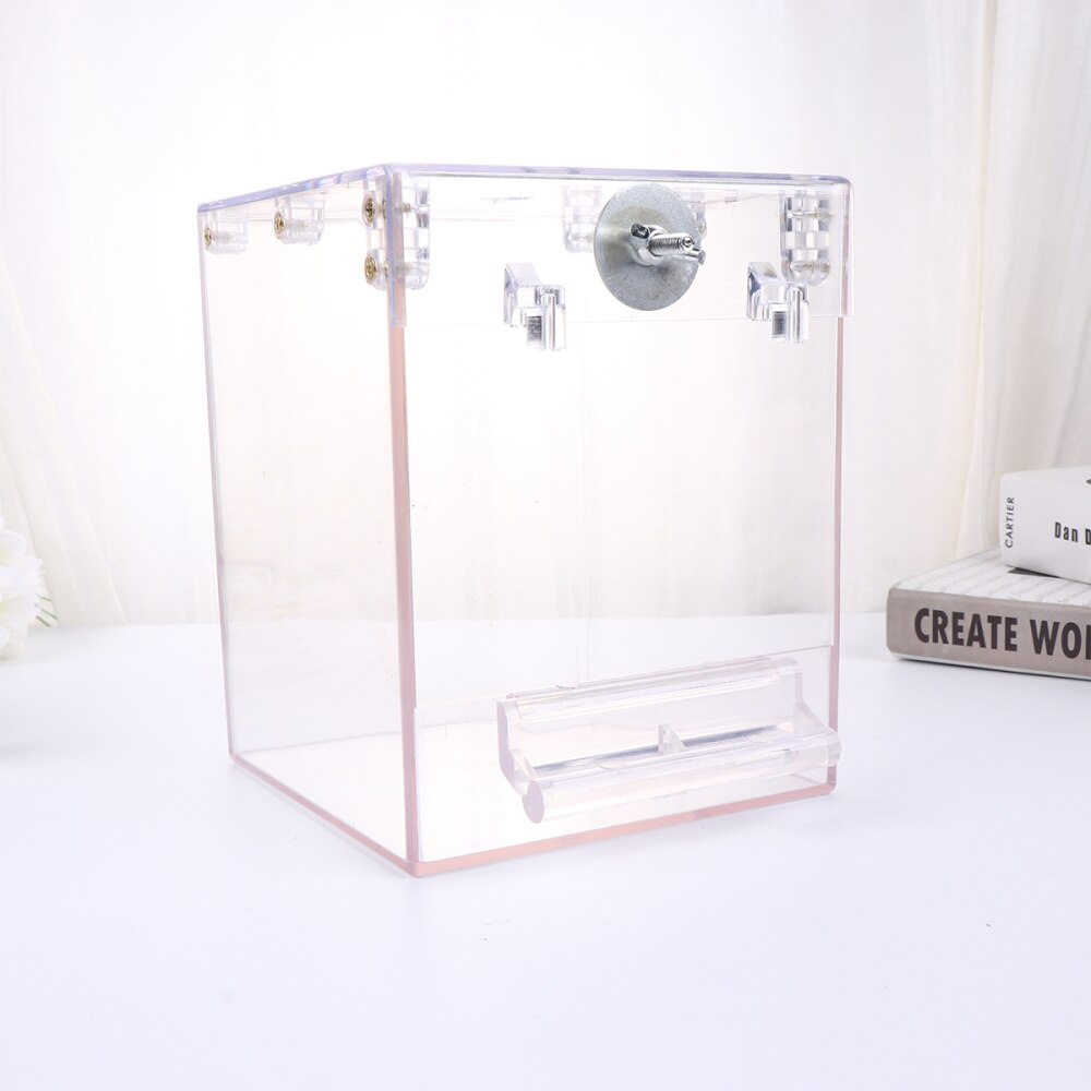 Clear Plastic Bird Bath Cage