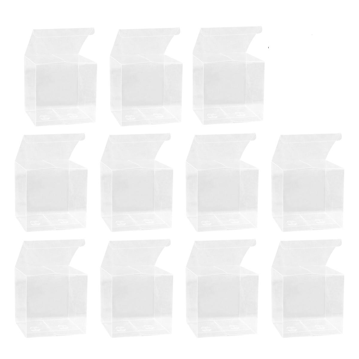 Clear Plastic Boxes Gift Packaging (50 Pcs) Clear Plastic Boxes Gift Packaging (50 Pcs)