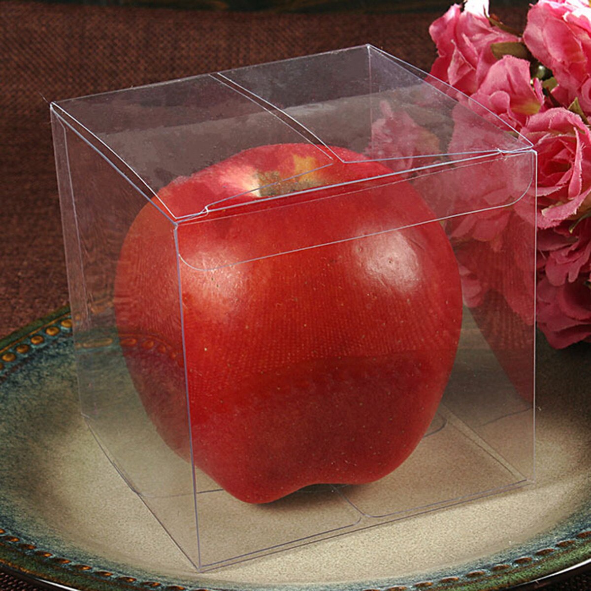 Clear Plastic Boxes Gift Packaging (50 Pcs)