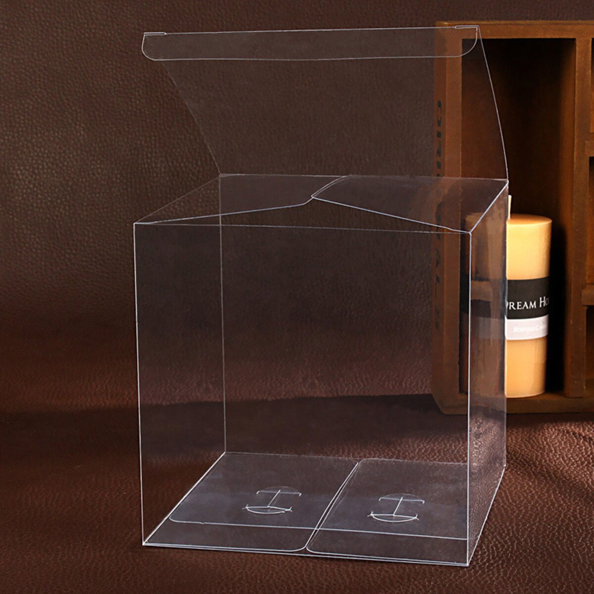 Clear Plastic Boxes Gift Packaging (50 Pcs)