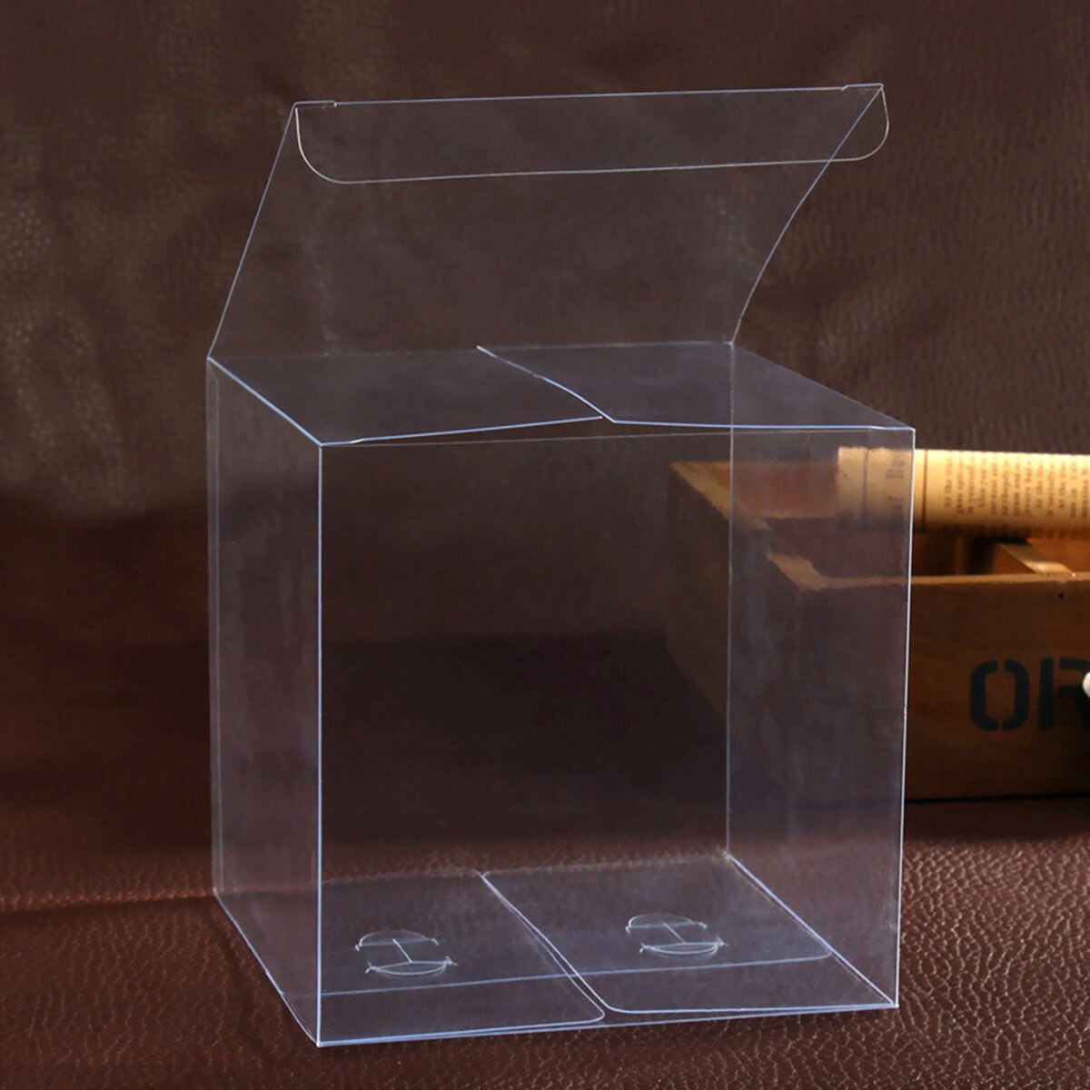 Clear Plastic Boxes Gift Packaging (50 Pcs)
