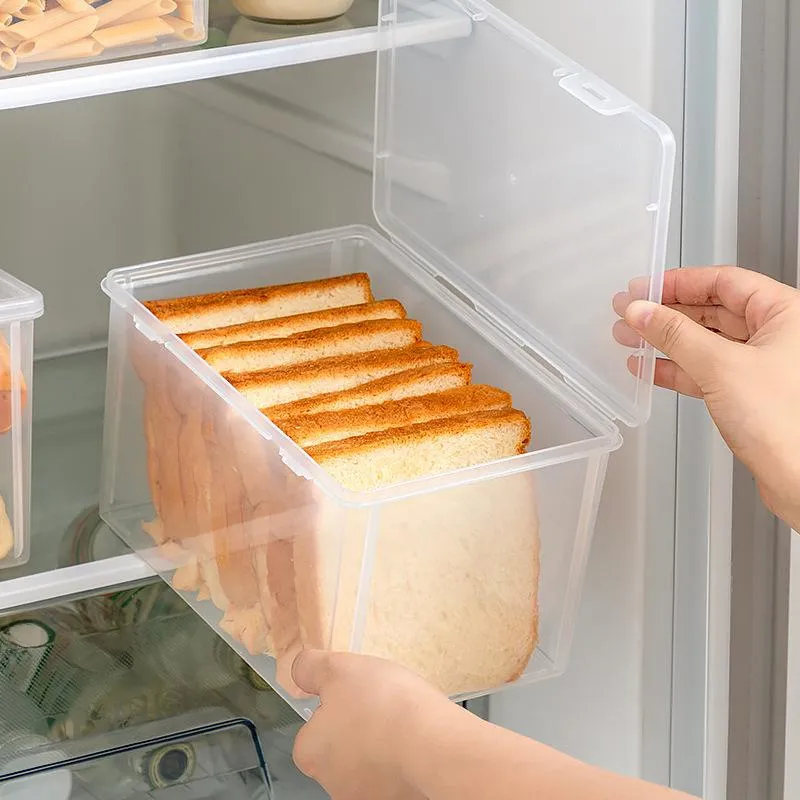 Clear Plastic Bread Container Box