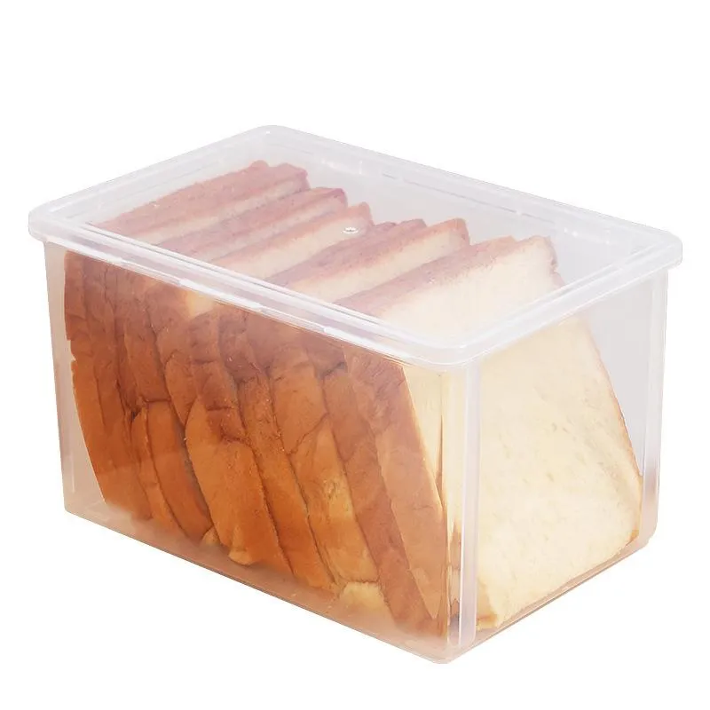 Clear Plastic Bread Container Box