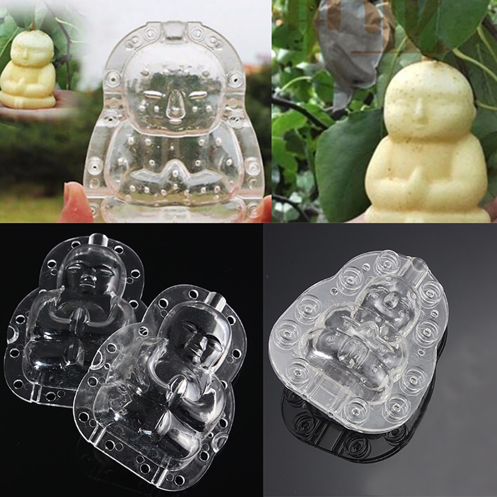 Clear Plastic Buddha Fruit Shaper Clear Plastic Buddha Fruit Shaper