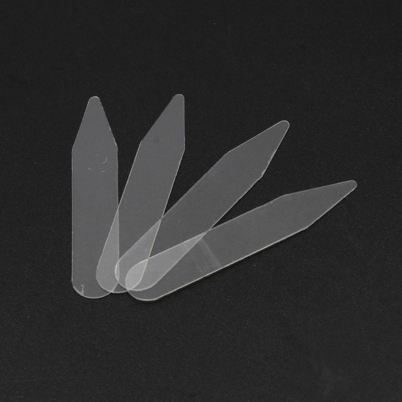 Clear Plastic Collar Stiffeners (200pcs)