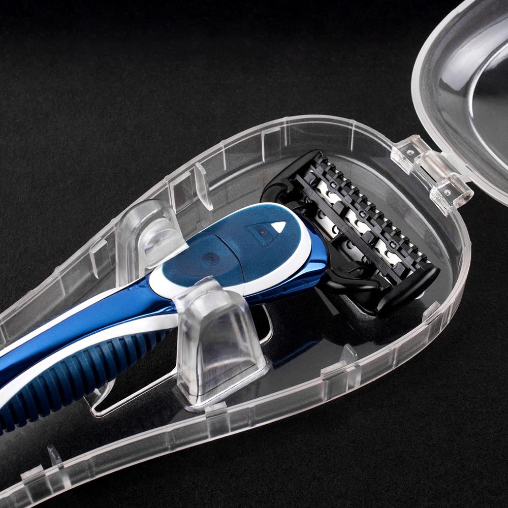 Clear Plastic Razor Travel Case Clear Plastic Razor Travel Case