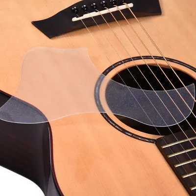 Clear PVC Guitar Pickguard Sticker