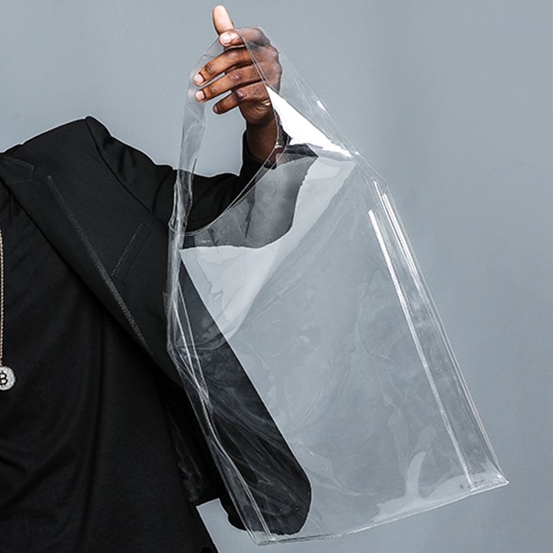 Clear PVC Tote Bag Fashion Accessory
