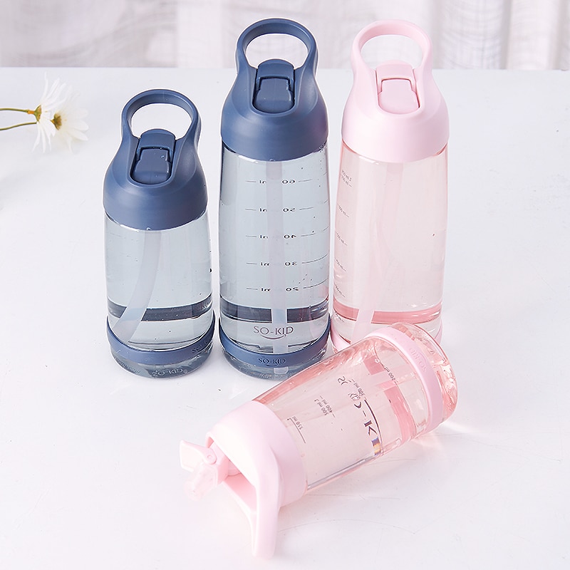 Clear Sipper Bottle with Straw Clear Sipper Bottle with Straw