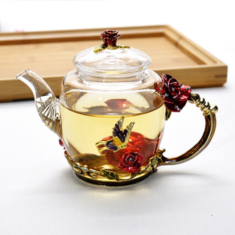 Clear Teapot Elegant Container