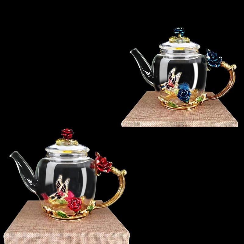 Clear Teapot Elegant Container