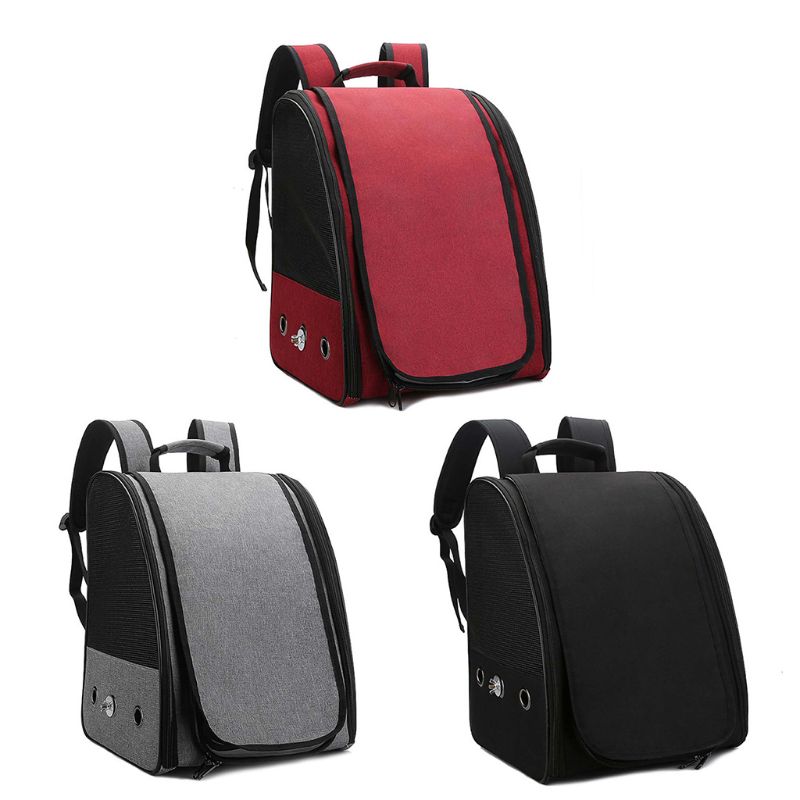 Clear Window Bird Carrier Backpack