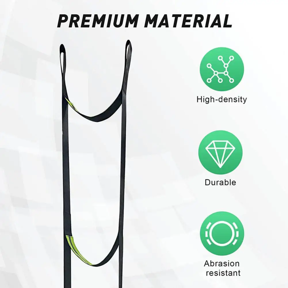 Climbing Aider with Anti-Skidding Steps Reflective Strip Design 4 Step Foldable Portable Rope Ladder Camping Supplies