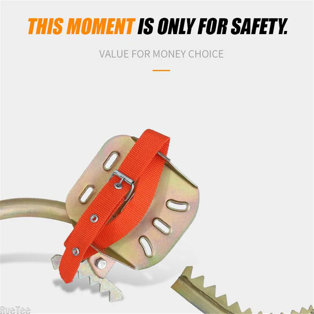 Climbing Trees Artifact Electrician Wooden Pole Foot Buckle Iron Shoes Tree Tool Telecom Wire Cable Wire Pole Pole Foot
