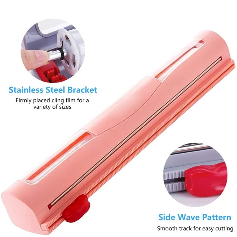 Cling Film Dispenser Food Wrap Cutter Cling Film Dispenser Food Wrap Cutter