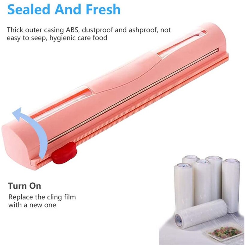 Cling Film Dispenser Food Wrap Cutter Cling Film Dispenser Food Wrap Cutter
