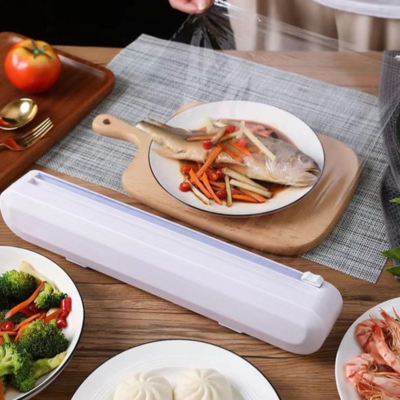 Cling Wrap Cutter Film Foil Dispenser