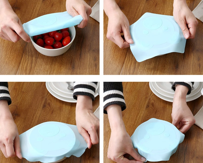 Cling Wrap Reusable Silicone Cling Wrap Reusable Silicone