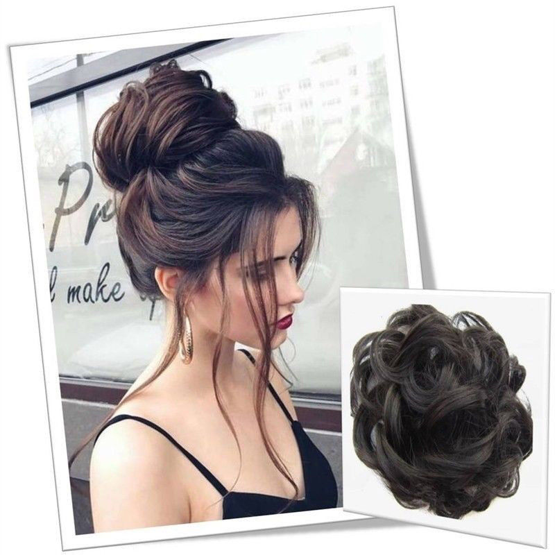 Clip In Hair Extensions Comb Hair Bun Clip In Hair Extensions Comb Hair Bun